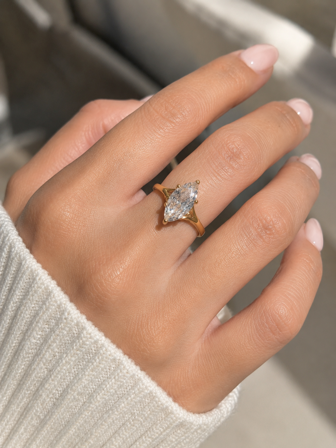 Marquise Statement Ring