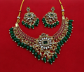 Rani Emerald Necklace Set