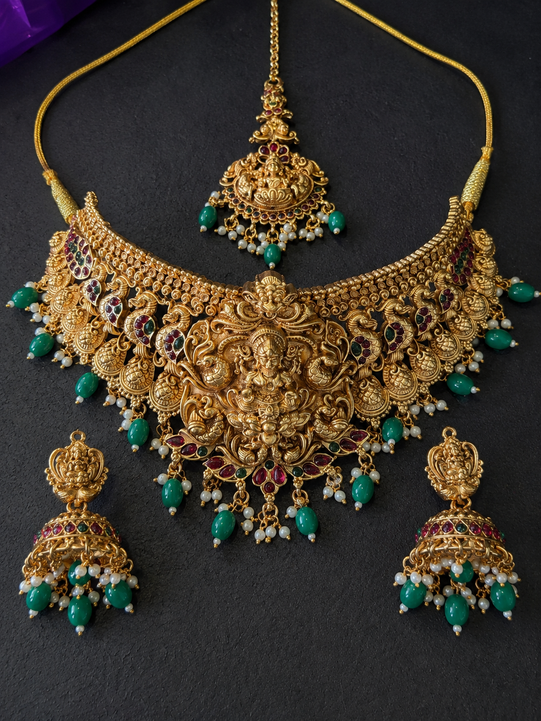 Laxmi Heavy Antique Bridal Jewellery Set