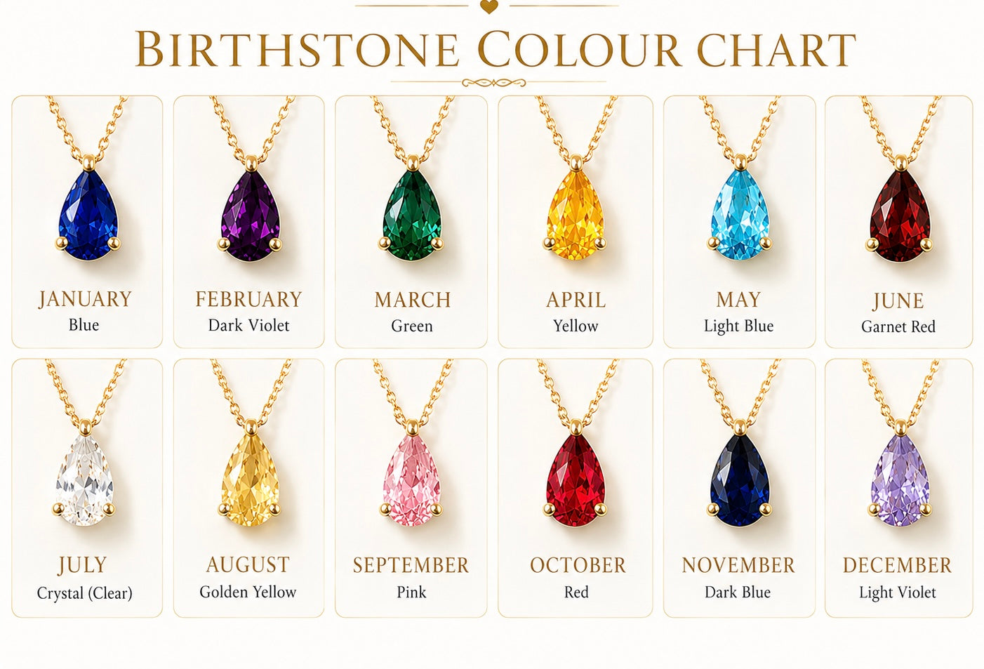 Birthstone Mangalsutra Collection