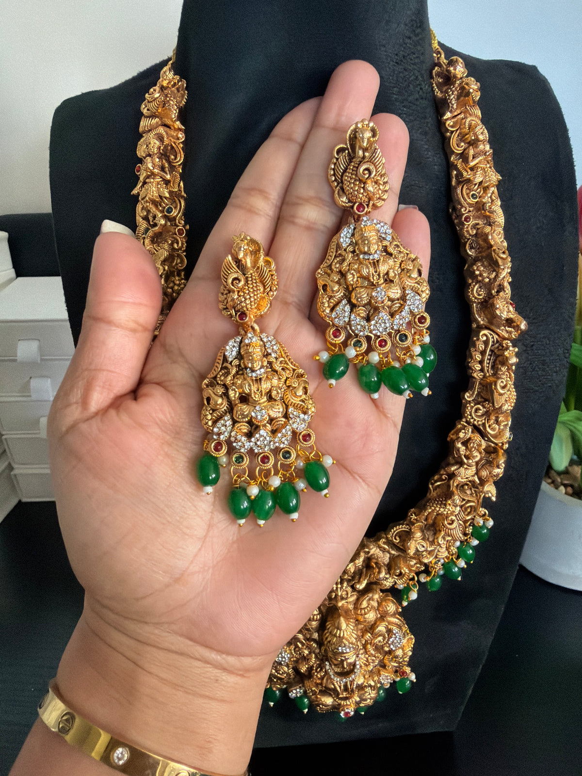 Mahalaxmi Necklace Set