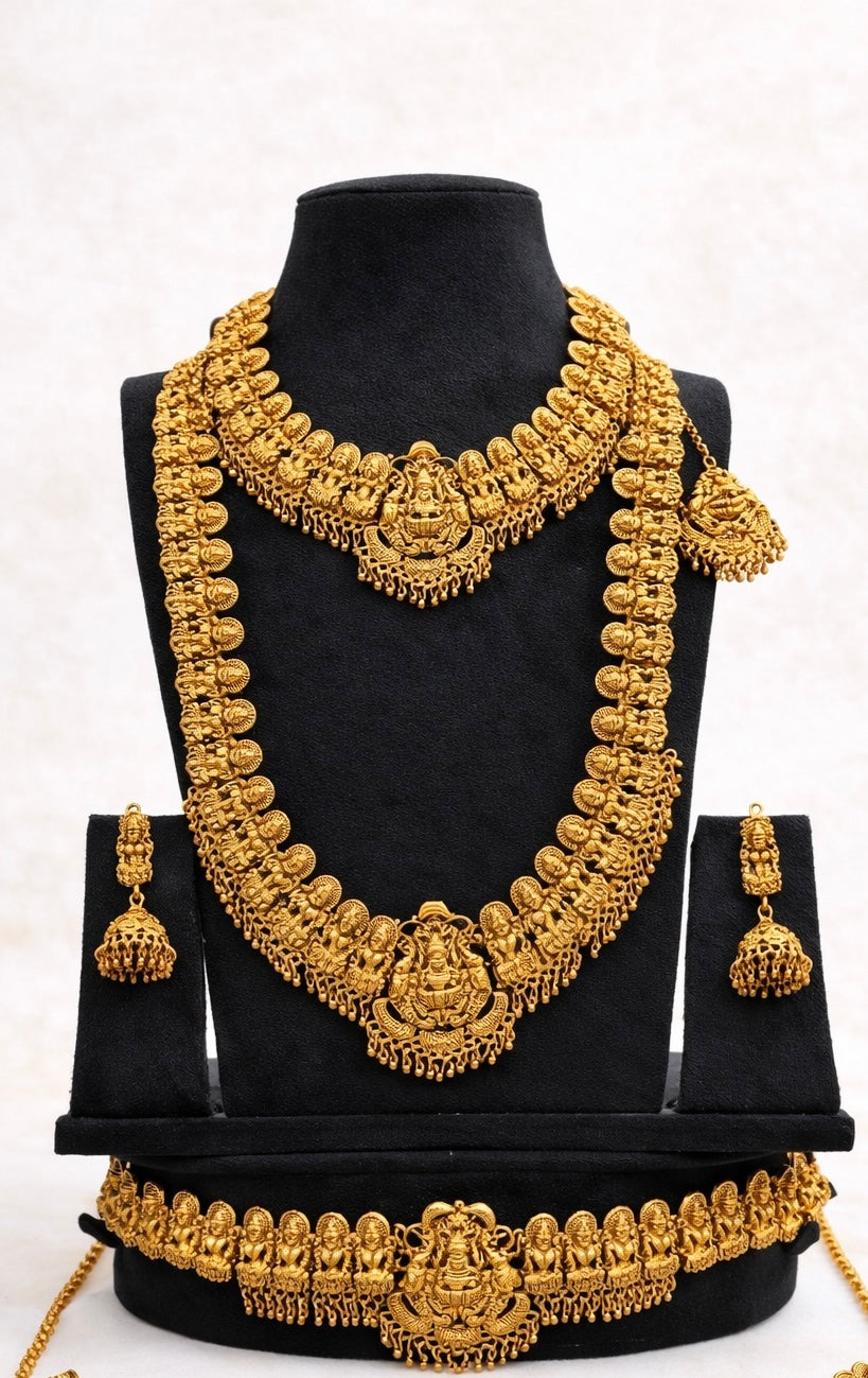 Heritage Antique Gold Bridal Jewellery Set
