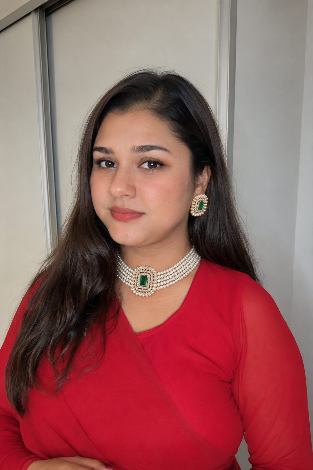 Pearl Choker Set