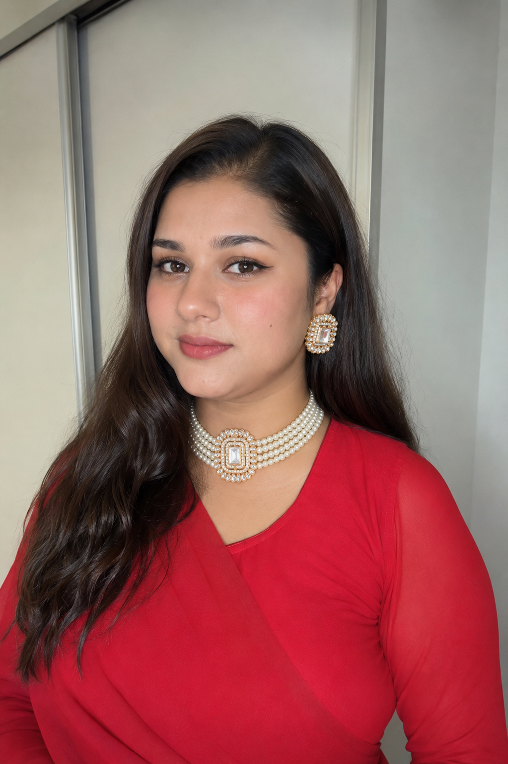 Pearl Choker Set