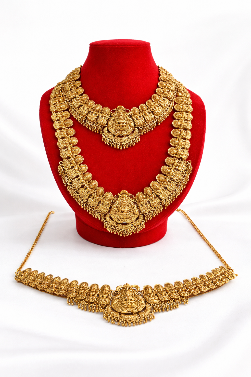 Heritage Antique Gold Bridal Jewellery Set