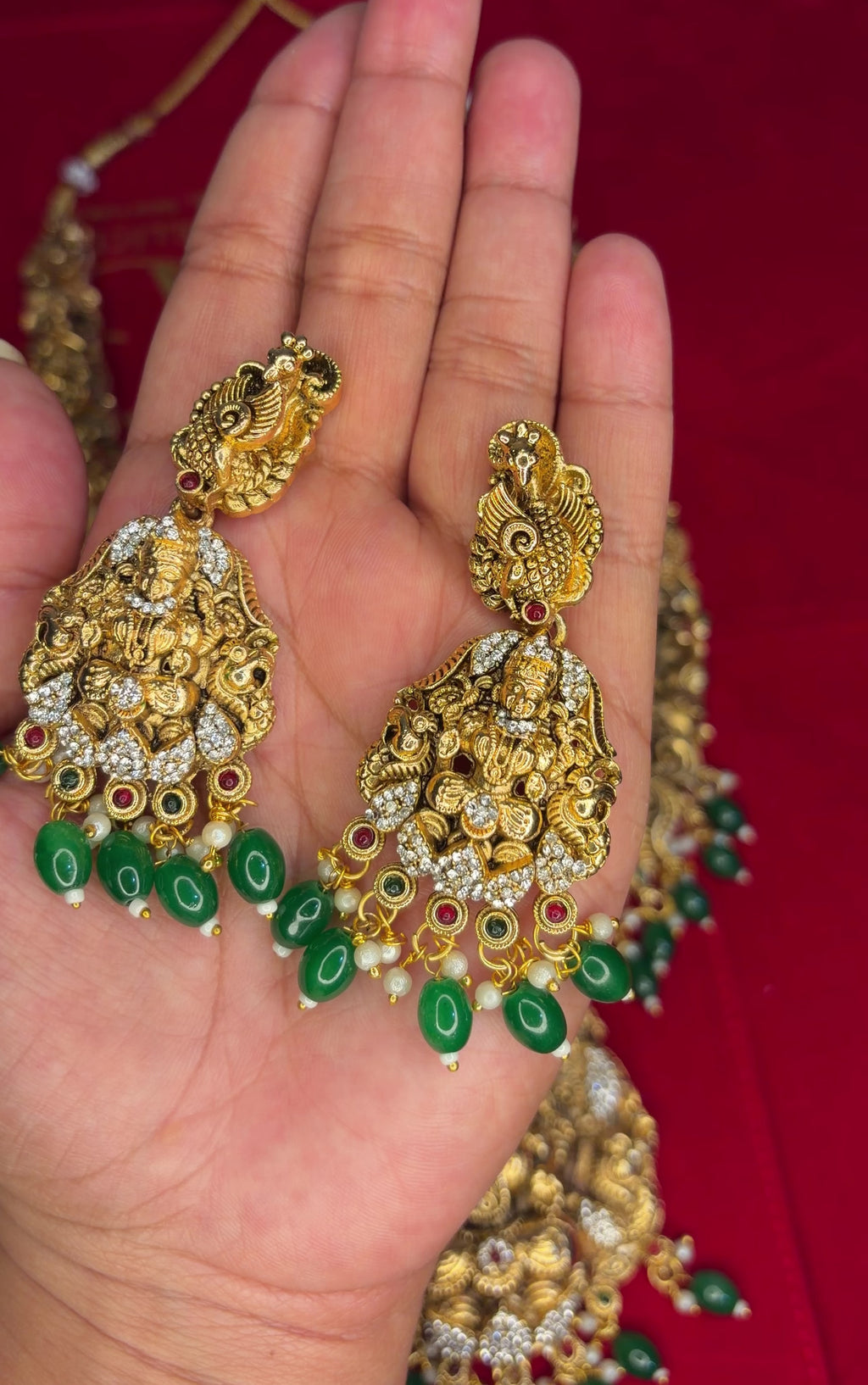 Mahalaxmi Necklace Set