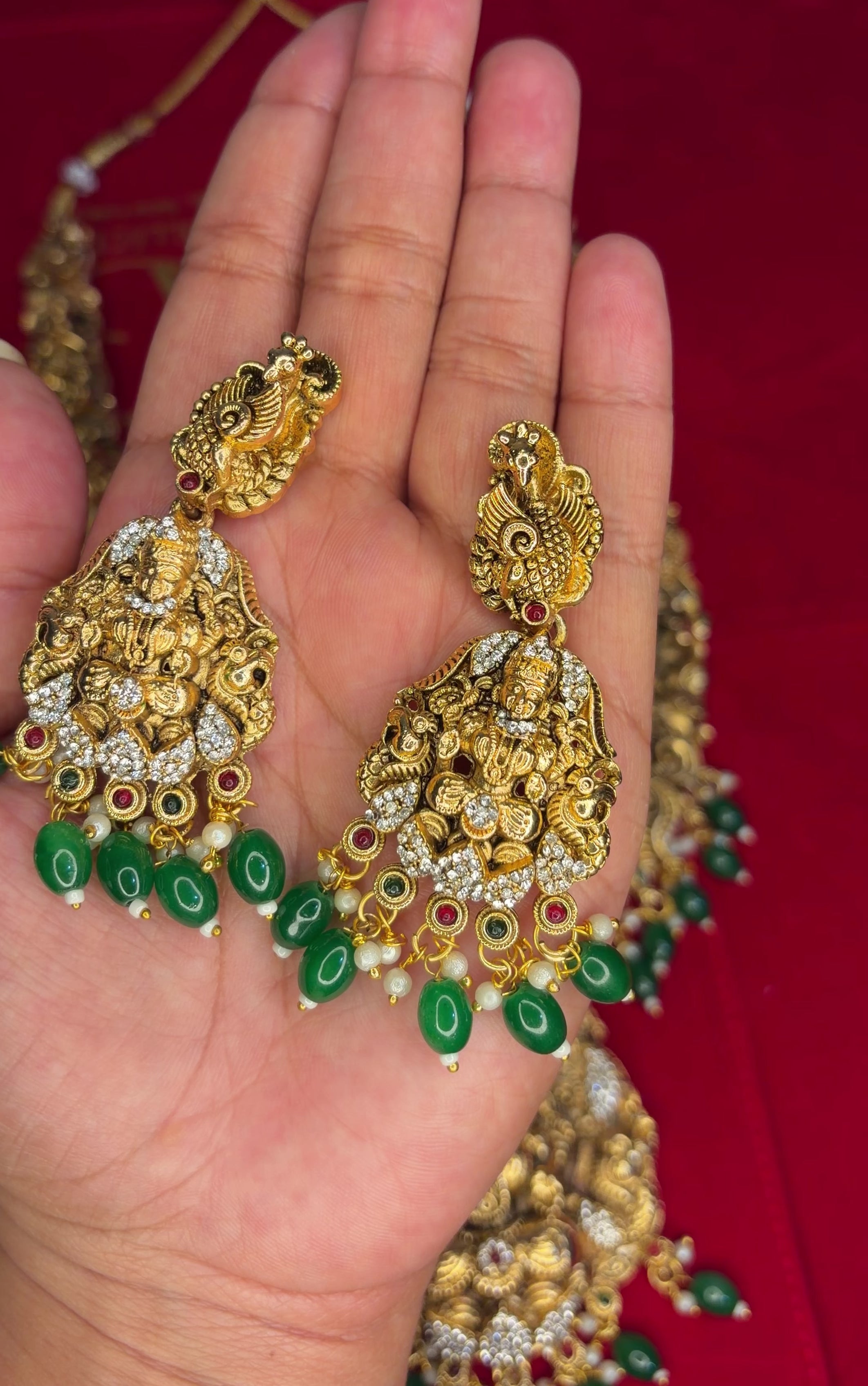 Mahalaxmi Necklace Set