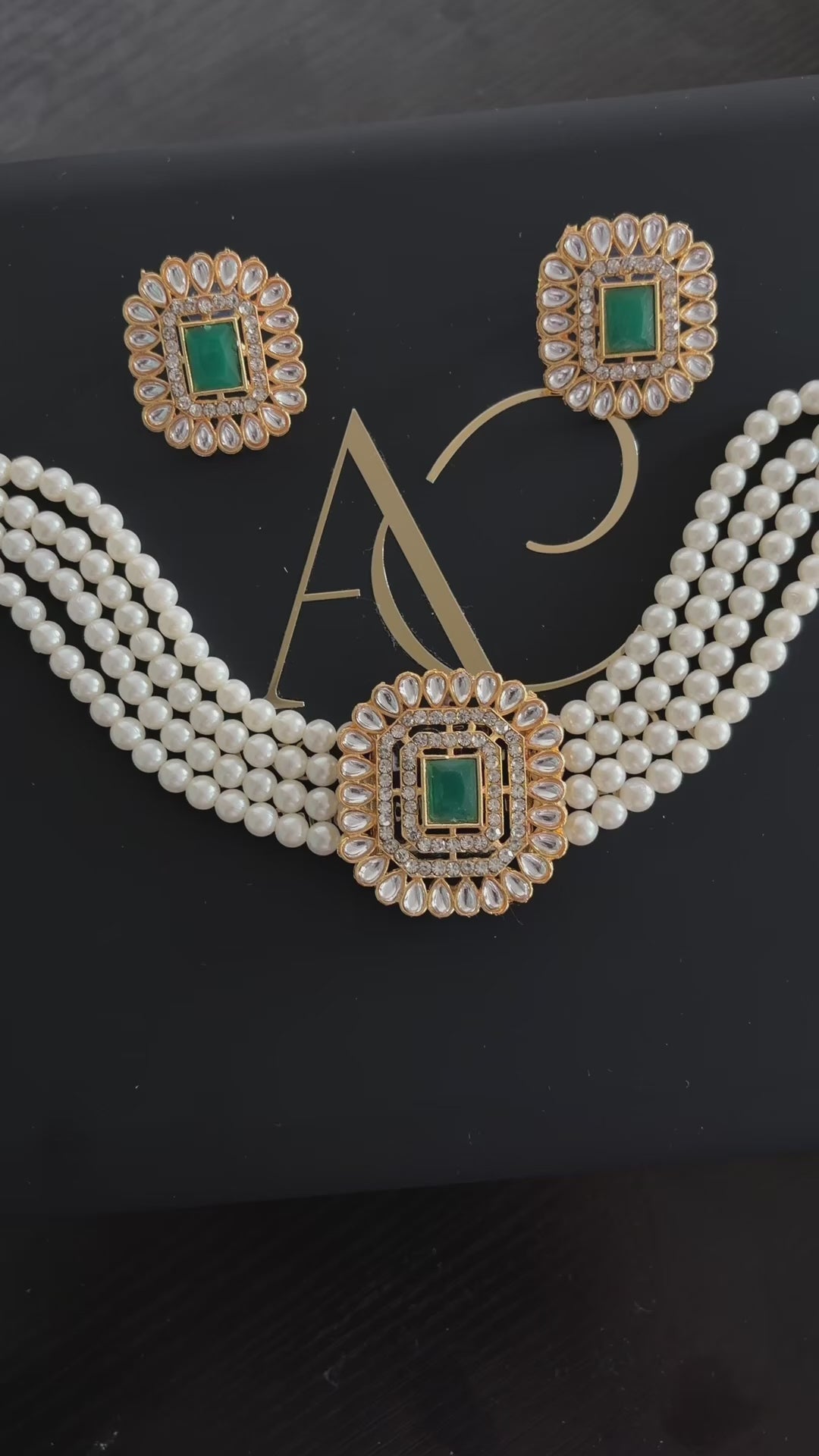 Pearl Choker Set