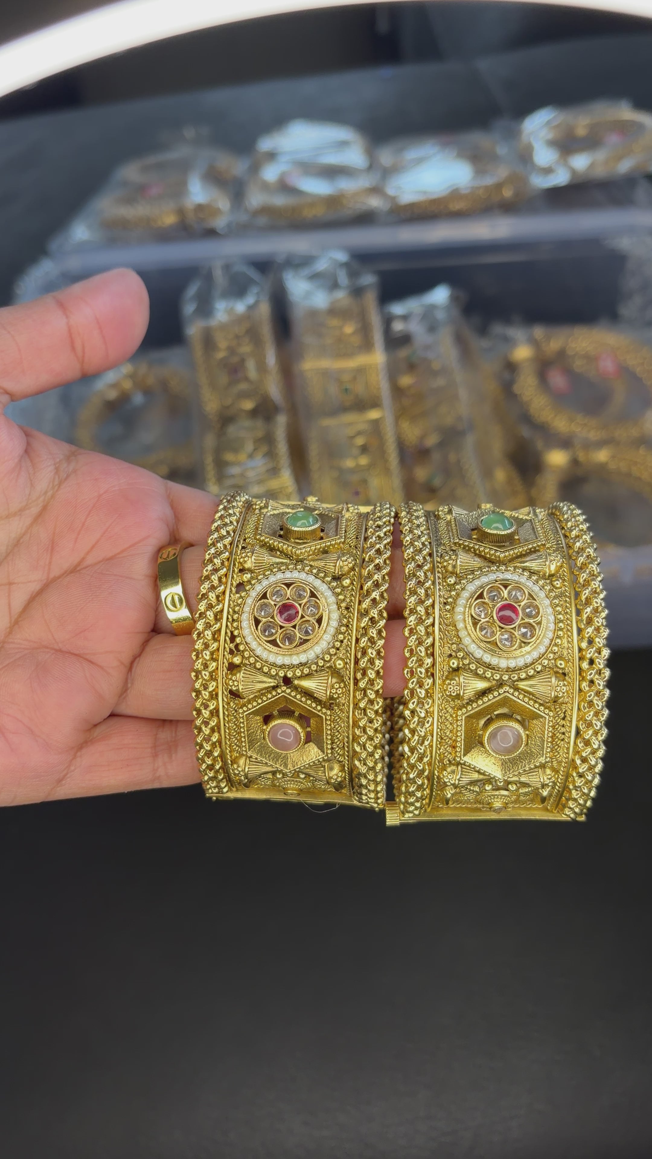Royal Antique Lock Bangle